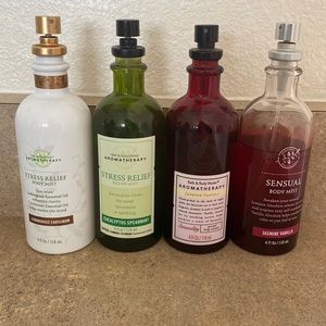 Bath and Body Works Aromatherapy Sensual Jasmine Vanilla and Stress Relief